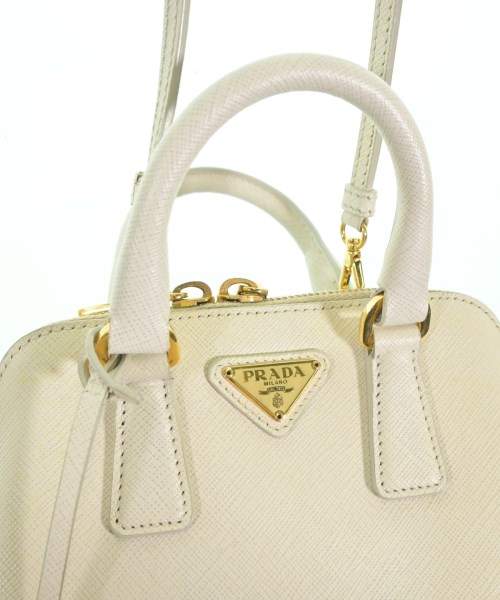 PRADA（プラダ）ハンドバッグ 白 サイズ:- レディース/2200701085278