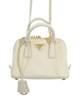 PRADA（プラダ）ハンドバッグ 白 サイズ:- レディース/2200701085278