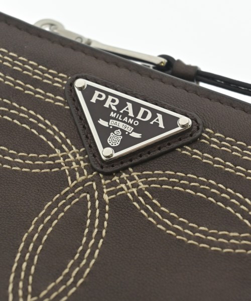PRADA（プラダ）財布・コインケース 茶 サイズ:- レディース/2200701218188
