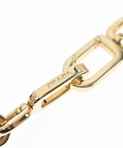 PRADA（プラダ）ウォレットチェーン ゴールド サイズ:- レディース/2200701939038
