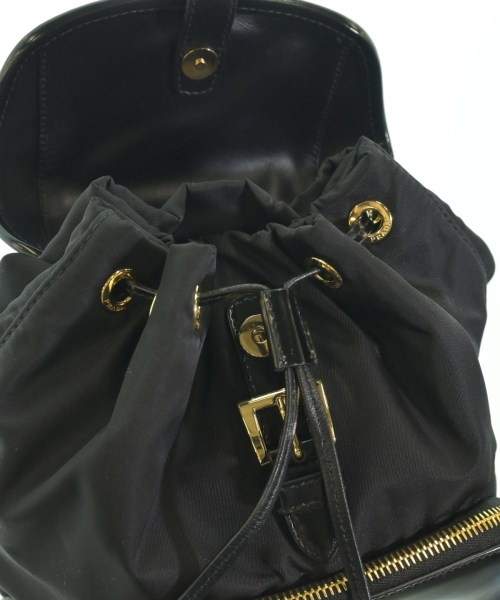 PRADA（プラダ）バックパック・リュック 黒 サイズ:- レディース/2200702127311