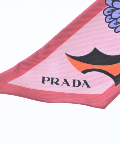 PRADA（プラダ）バンダナ・スカーフ ピンク サイズ:- レディース/2200655208099