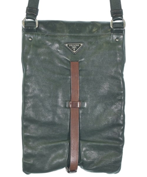 PRADA（プラダ）ショルダーバッグ 緑 サイズ:- レディース/2200656859498