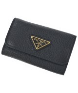 PRADA（プラダ）キーケース・キーホルダー 黒 サイズ:- レディース/2200656859757