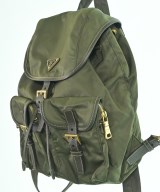 PRADA（プラダ）バックパック・リュック 緑 サイズ:- レディース/2200656860036