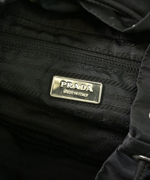 PRADA（プラダ）バックパック・リュック 黒 サイズ:- レディース/2200656860401