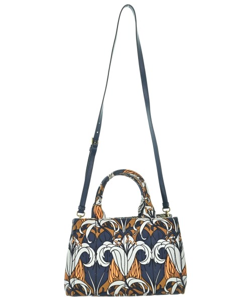 PRADA（プラダ）トートバッグ 紺 サイズ:- レディース/2200656860562