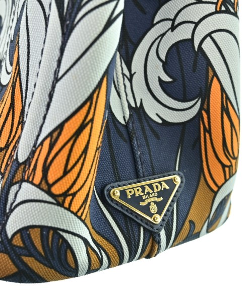PRADA（プラダ）トートバッグ 紺 サイズ:- レディース/2200656860562