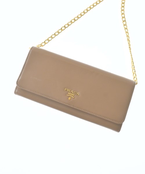 PRADA（プラダ）財布・コインケース ベージュ サイズ:- レディース/2200656860623