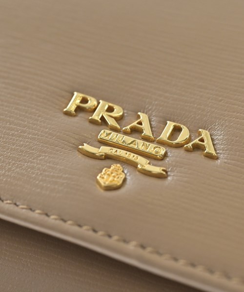 PRADA（プラダ）財布・コインケース ベージュ サイズ:- レディース/2200656860623
