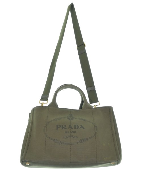 PRADA（プラダ）トートバッグ カーキ サイズ:- レディース/2200656860821