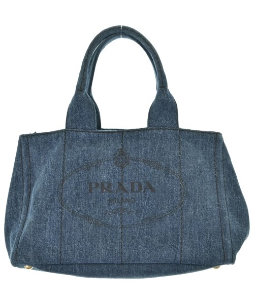 PRADA(プラダ)トートバッグ 紺 サイズ:-/2200656861156