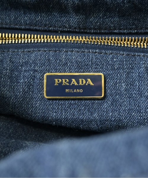 PRADA（プラダ）トートバッグ 紺 サイズ:- レディース/2200656861156