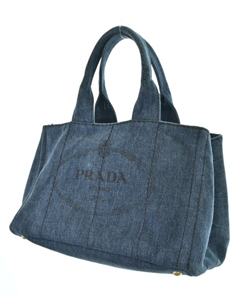PRADA（プラダ）トートバッグ 紺 サイズ:- レディース/2200656861156