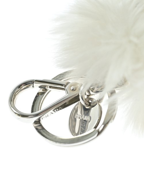 PRADA（プラダ）キーケース・キーホルダー 白 サイズ:- レディース/2200657021054