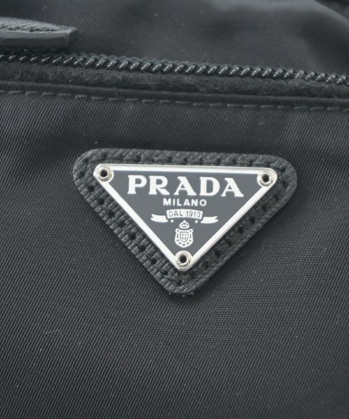 PRADA（プラダ）ポーチ 黒 サイズ:- レディース/2200657848101