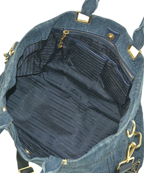 PRADA（プラダ）ハンドバッグ 青 サイズ:- レディース/2200654002100