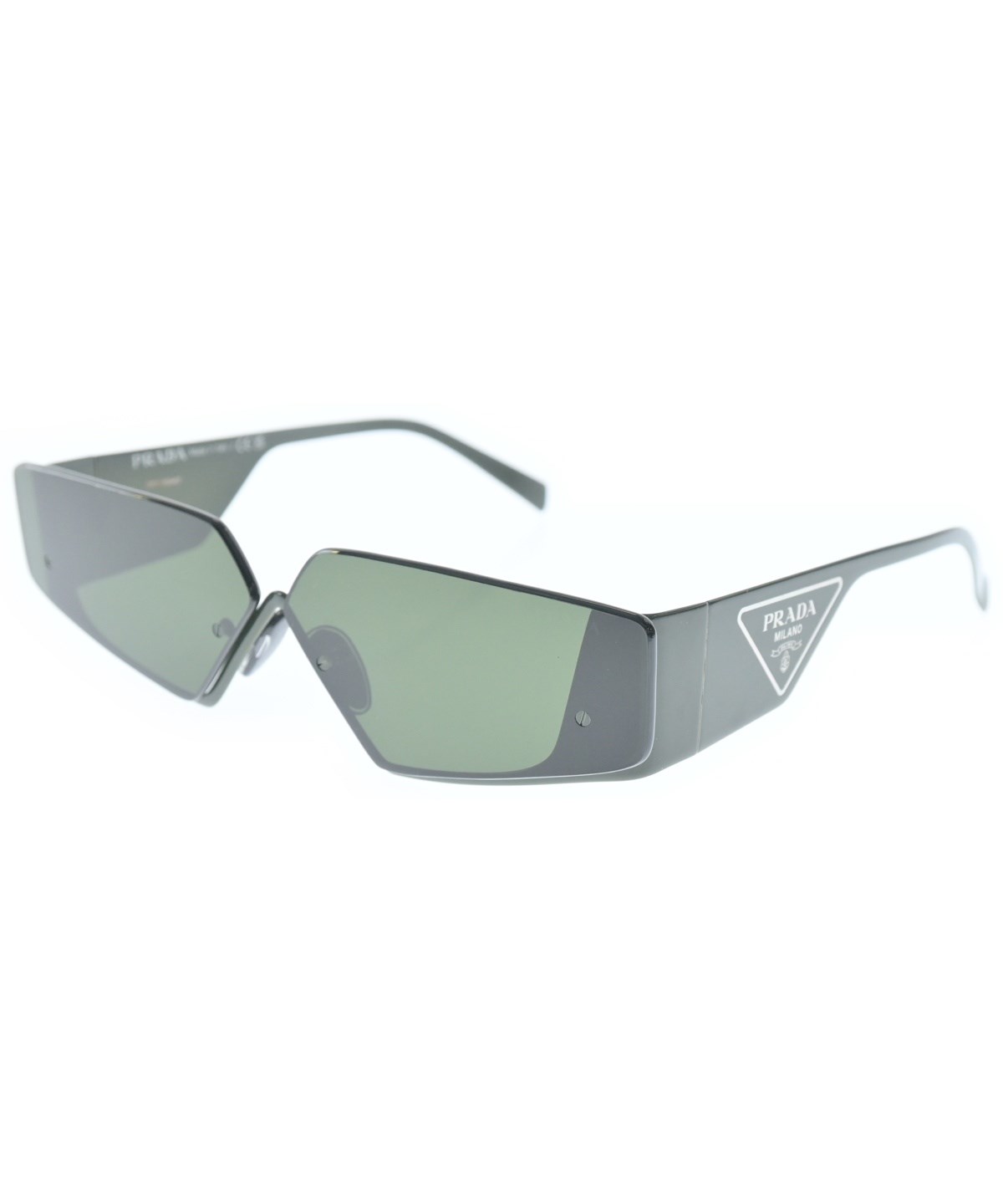 PRADA サングラス グリーンフレーム試着のみ極美品‼️ プラダ サングラス PRADA 0PR 17WSF 19Z1I0 51 サングラス ダーク
