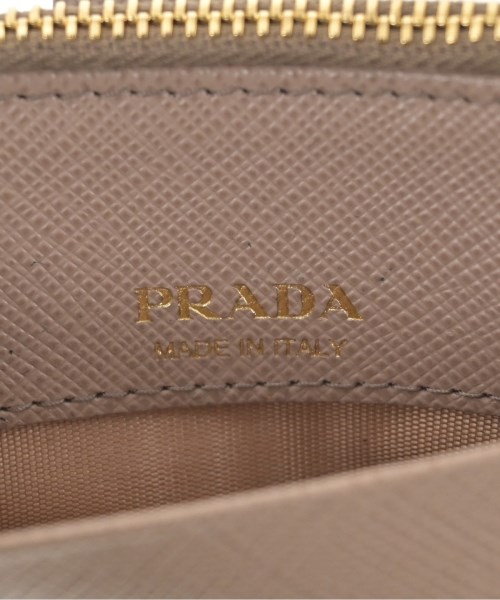 PRADA（プラダ）カードケース ベージュ サイズ:- レディース/2200653900513