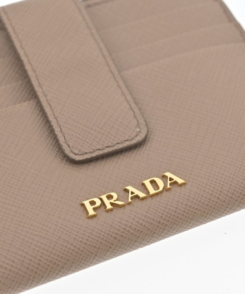 PRADA（プラダ）カードケース ベージュ サイズ:- レディース/2200653900513