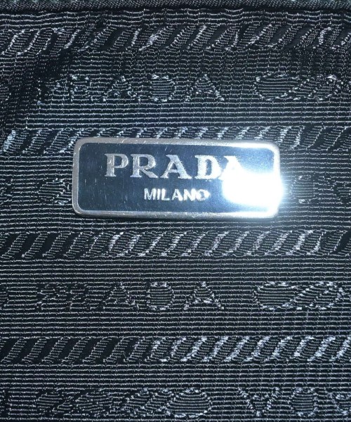 PRADA（プラダ）ポーチ 黒 サイズ:- レディース/2200660867182