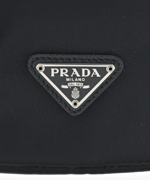 PRADA（プラダ）ポーチ 黒 サイズ:- レディース/2200660867182