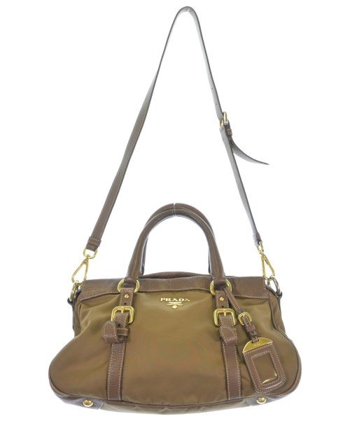 PRADA（プラダ）ハンドバッグ 茶 サイズ:- レディース/2200708775042