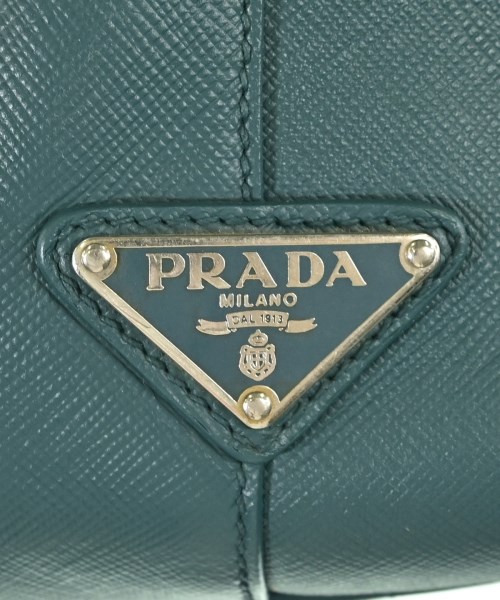 PRADA（プラダ）ビジネスバッグ 緑 サイズ:- レディース/2200711270091