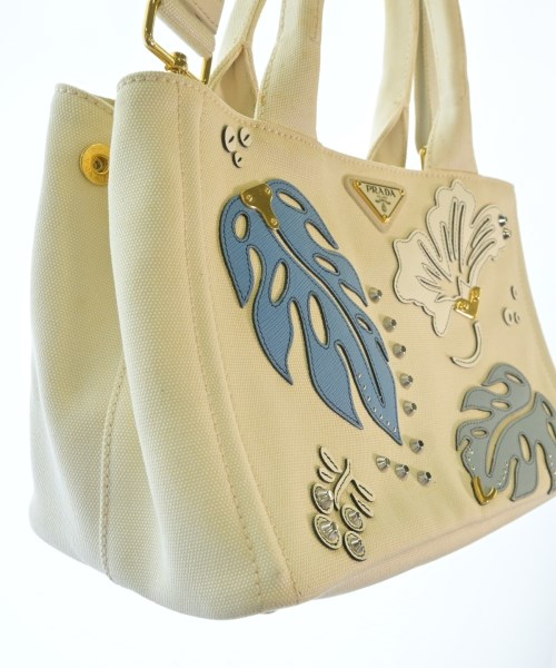 PRADA（プラダ）ハンドバッグ 白 サイズ:- レディース/2200711271364
