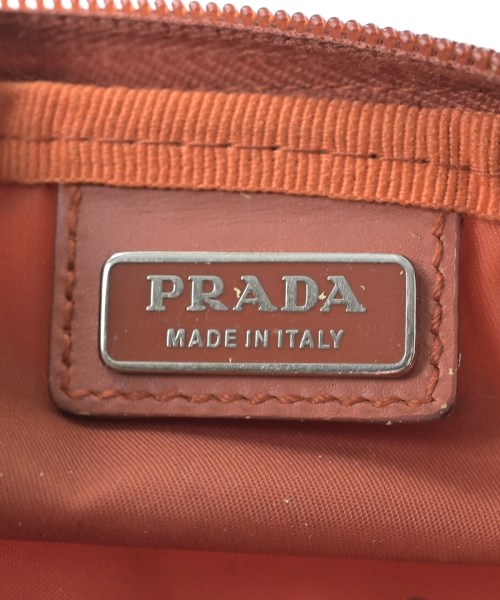 PRADA（プラダ）ポーチ オレンジ サイズ:- レディース/2200711402058