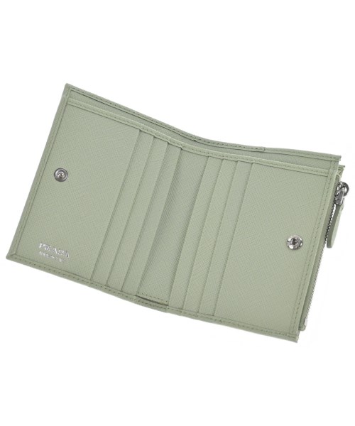 PRADA（プラダ）財布・コインケース 緑 サイズ:- レディース/2200711721050
