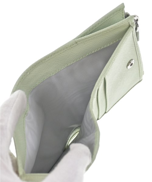 PRADA（プラダ）財布・コインケース 緑 サイズ:- レディース/2200711721050