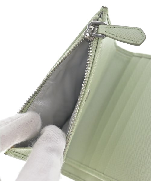 PRADA（プラダ）財布・コインケース 緑 サイズ:- レディース/2200711721050