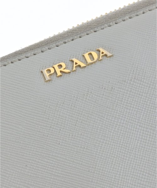 PRADA（プラダ）財布・コインケース グレー サイズ:- レディース/2200713459340
