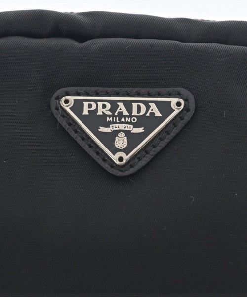 PRADA（プラダ）ポーチ 黒 サイズ:- レディース/2200713629842