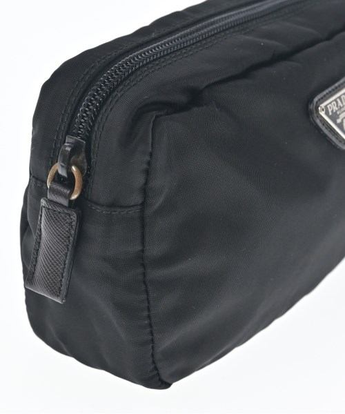 PRADA（プラダ）ポーチ 黒 サイズ:- レディース/2200713629842