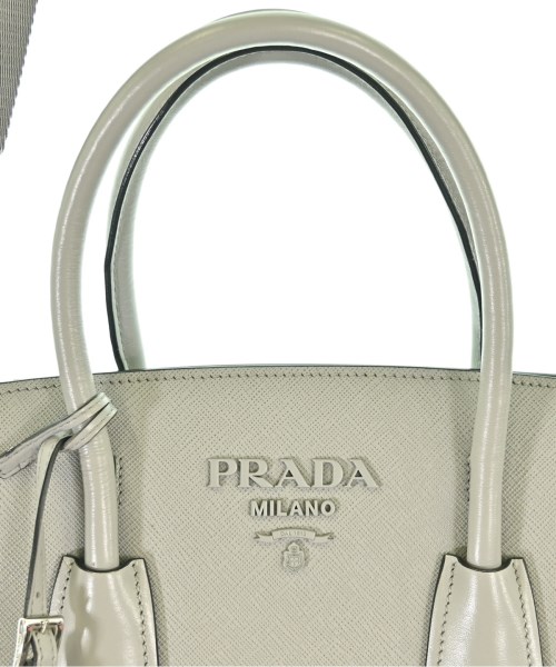 PRADA（プラダ）ハンドバッグ グレー サイズ:- レディース/2200713674132