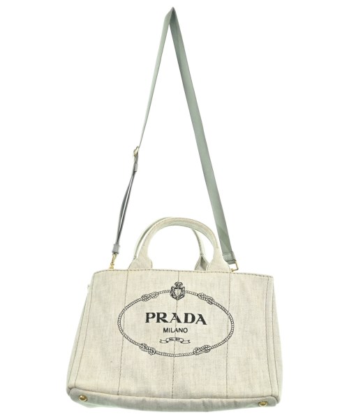PRADA（プラダ）トートバッグ 白 サイズ:- レディース/2200715702758