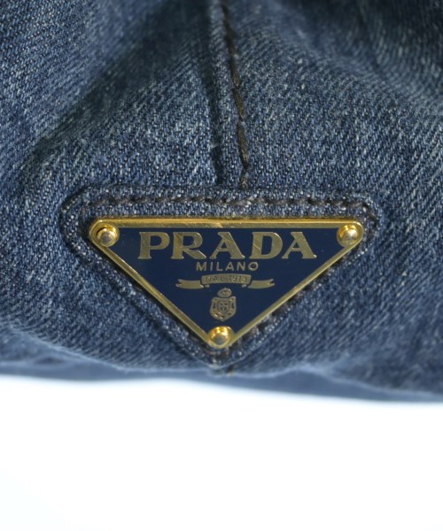 PRADA（プラダ）ハンドバッグ 紺 サイズ:- レディース/2200715798010