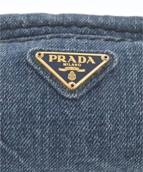 PRADA（プラダ）ポーチ 紺 サイズ:- レディース/2200716241034
