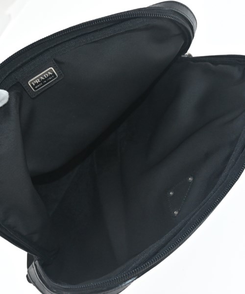 PRADA（プラダ）ポーチ 黒 サイズ:- レディース/2200716318187