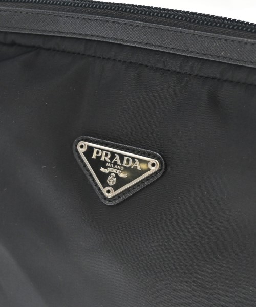 PRADA（プラダ）ポーチ 黒 サイズ:- レディース/2200716318187