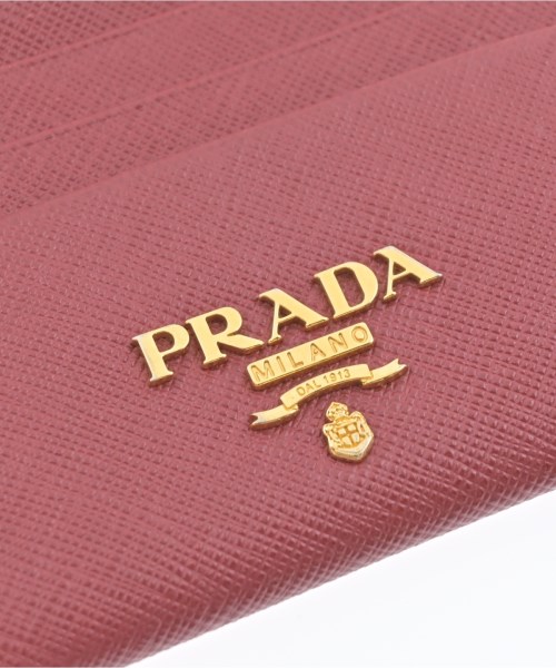 PRADA（プラダ）財布・コインケース 赤 サイズ:- レディース/2200716321194