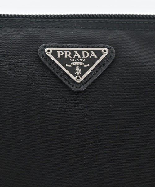 PRADA（プラダ）ポーチ 黒 サイズ:- レディース/2200713497540