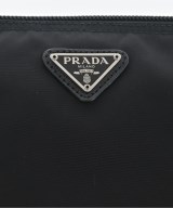 PRADA（プラダ）ポーチ 黒 サイズ:- レディース/2200713497540