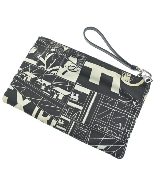 PRADA（プラダ）ポーチ 黒 サイズ:- レディース/2200716923039