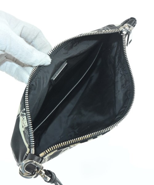 PRADA（プラダ）ポーチ 黒 サイズ:- レディース/2200716923039