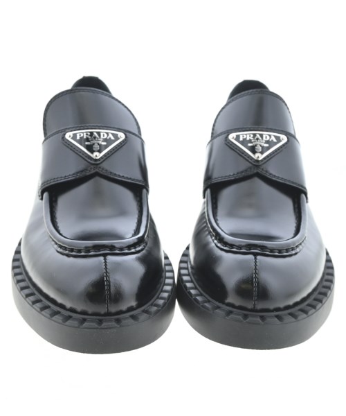 PRADA（プラダ）ドレスシューズ/ローファー 黒 サイズ:EU37 1/2(24cm位) レディース/2200717380107