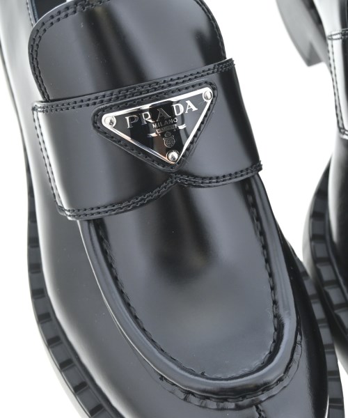 PRADA（プラダ）ドレスシューズ/ローファー 黒 サイズ:EU37 1/2(24cm位) レディース/2200717380107