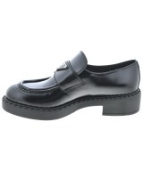 PRADA（プラダ）ドレスシューズ/ローファー 黒 サイズ:EU37 1/2(24cm位) レディース/2200717380107
